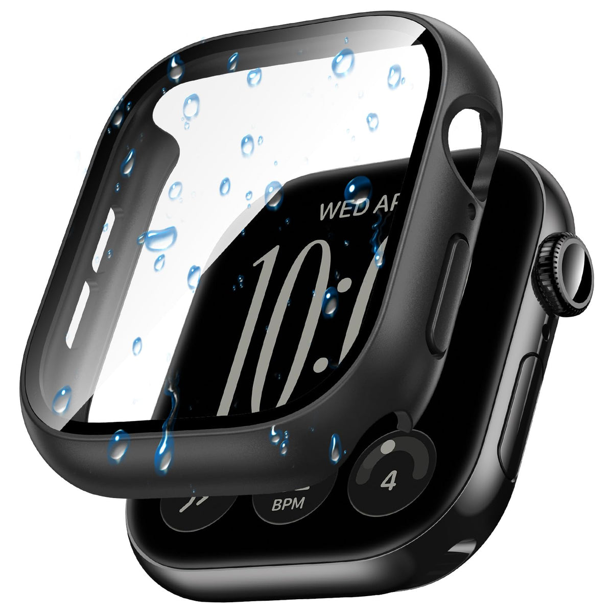 Goton IP67 Waterproof Case with Glass for Apple Watch Series 11/10 46mm