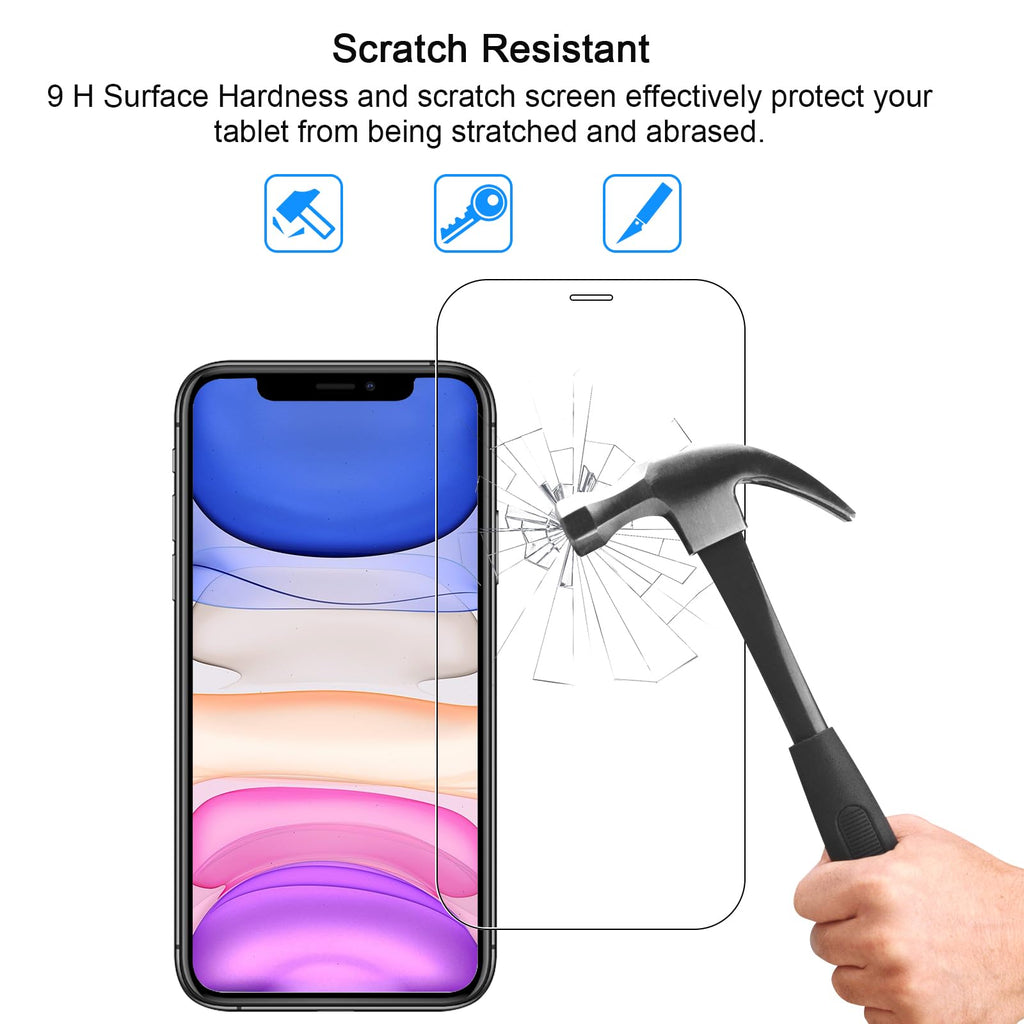 SIBEITU 3+3 Pack Screen Protector + Camera Lens Protector for iPhone 18 Pro
