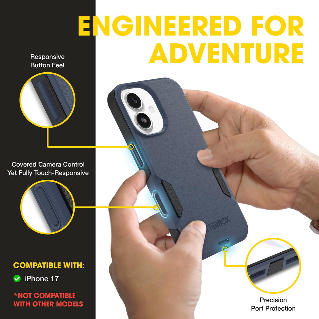 OtterBox iPhone 18/17 Pro Commuter Series Case - Black