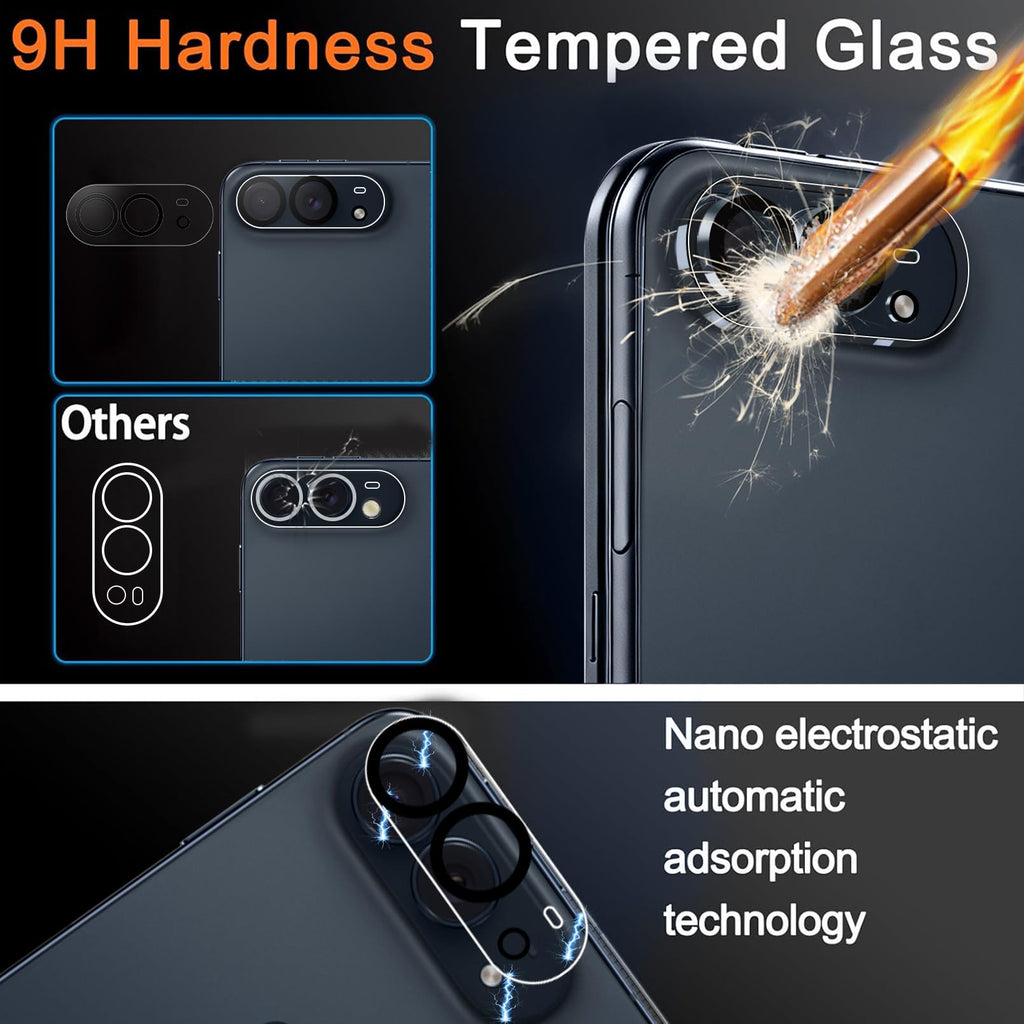 Ferilinso Privacy Screen Protector for iPhone 18 Pro, Tempered Glass