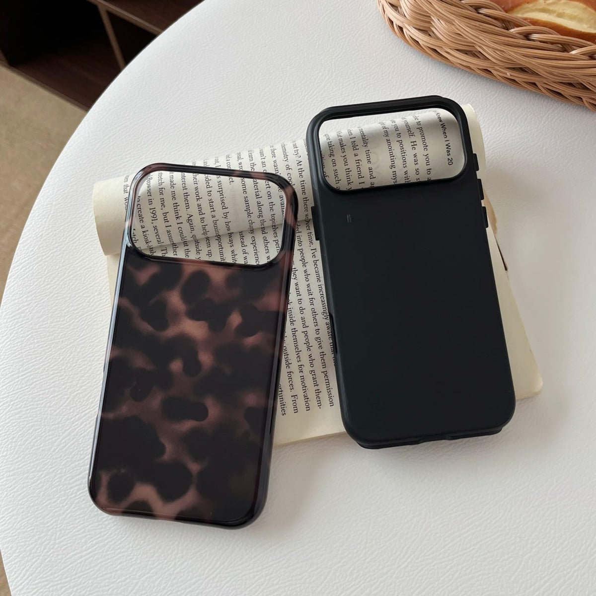 Longlayss Compatible with iPhone 16 Pro Case Tortoise Shell Phone Case