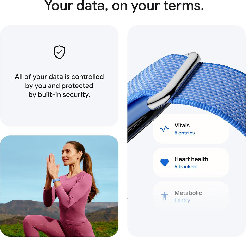 Google Fitbit Air - Screenless Activity Tracker, Obsidian