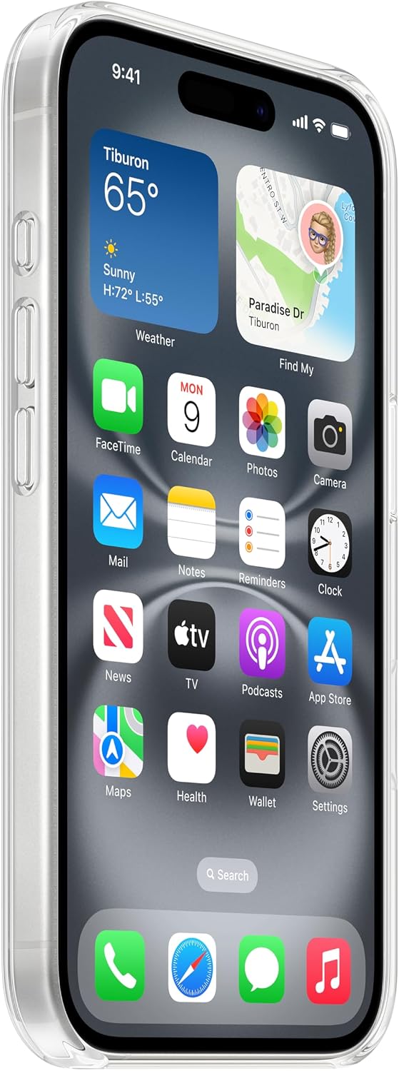 Apple iPhone 16 Pro Max Silicone Case with MagSafe and Camera Control: Lightweight Phone Case, Wireless Charging Compatible, Smooth Matte Finish, Black