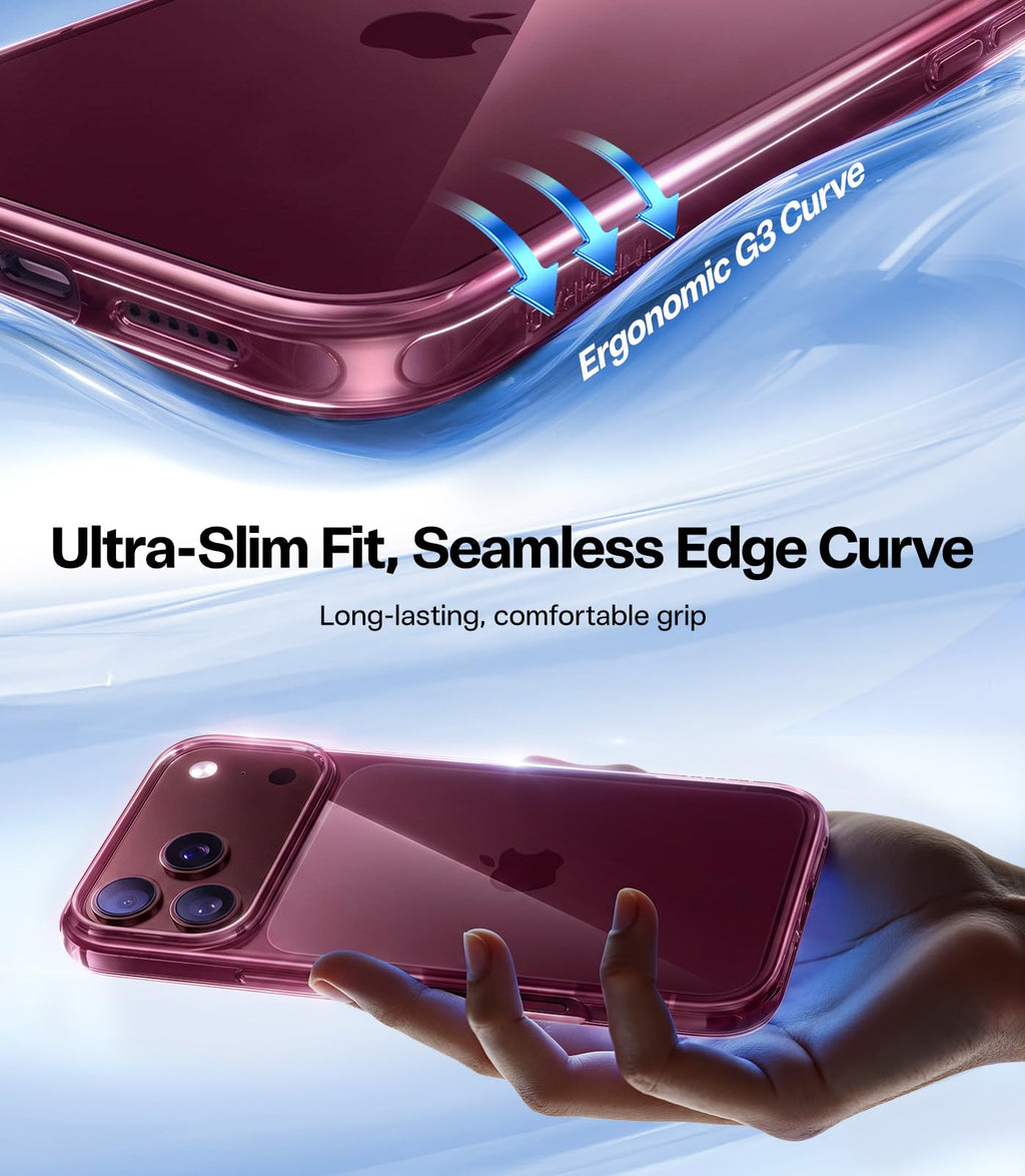 TORRAS for iPhone 14 Pro Max Case, Anti-Yellowing, Crystal Clear