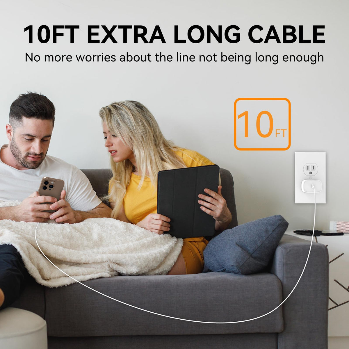 iPhone 18 17 16 Pro Max Charger Fast Charging, 20W iPhone Duo USB C Charger