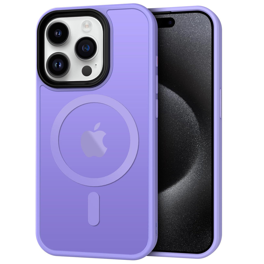 CACOE Magnetic Case for iPhone 13 & iPhone 14 6.1 inch, Matte Black