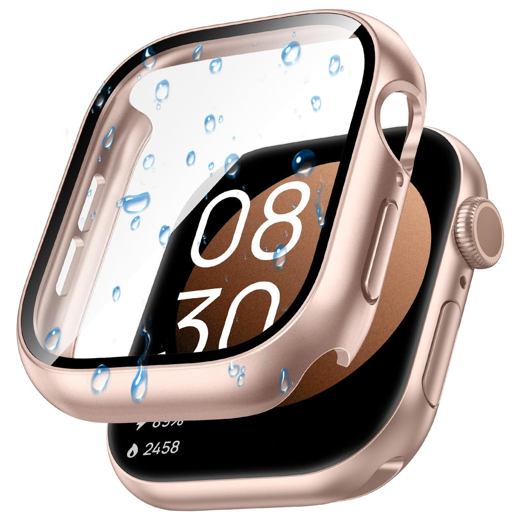 Goton IP67 Waterproof Case with Glass for Apple Watch Series 11/10 46mm