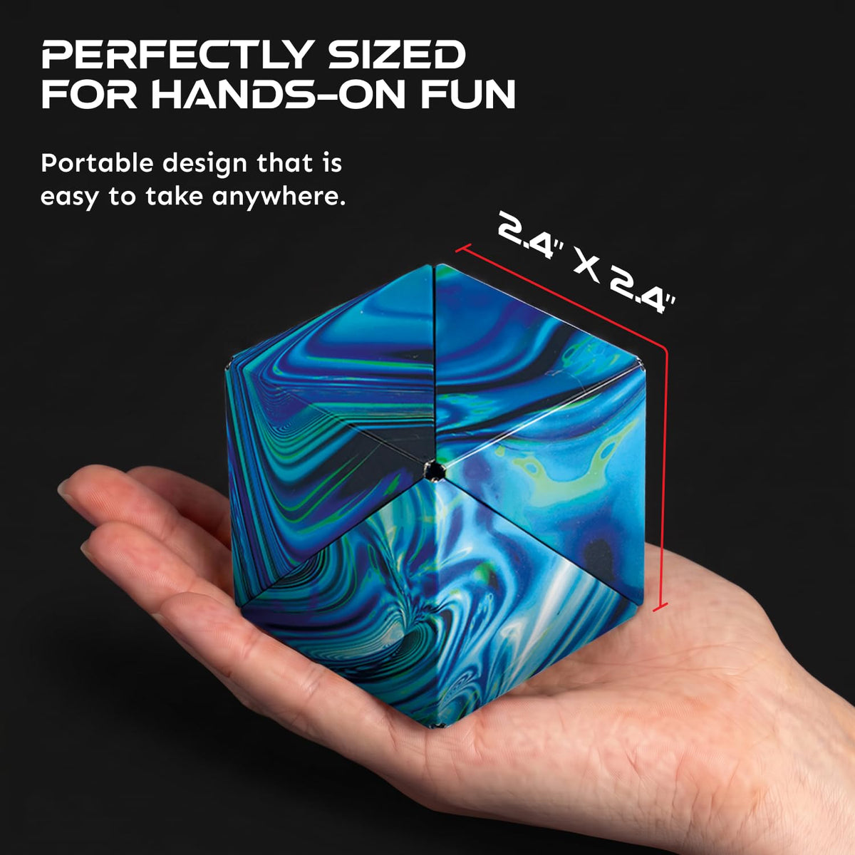 Shashibo OCTA Magnetic Puzzle Toy, Stress Relief Fidget Toy