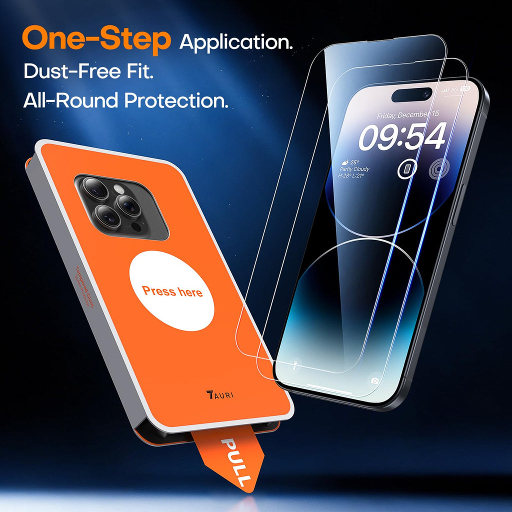 TAURI 2 Pack for Samsung Galaxy Z Fold 8 Ultra Screen Protector Clear