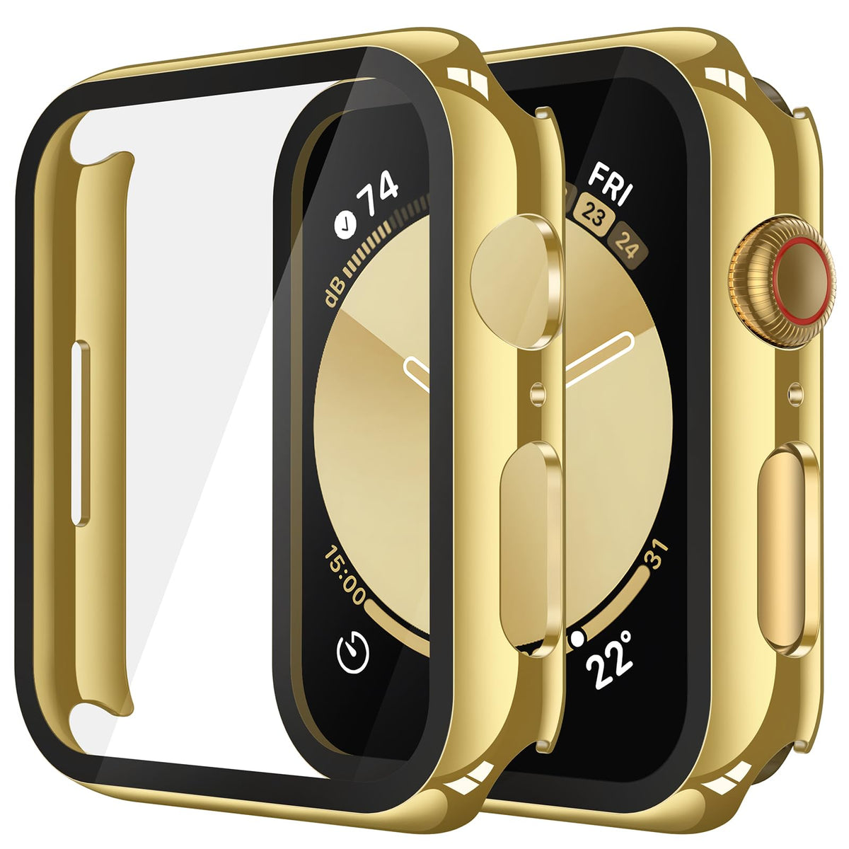 Misxi Case with Screen Protector for 38mm Apple Watch Series 3/2