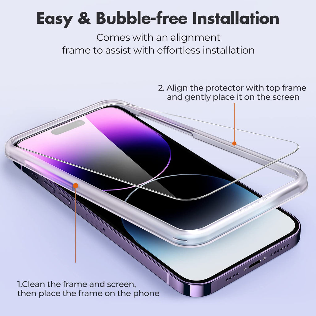 UNBREAKcable 3-Pack Screen Protector for iPhone SE 2022/SE 2020, iPhone 8/7