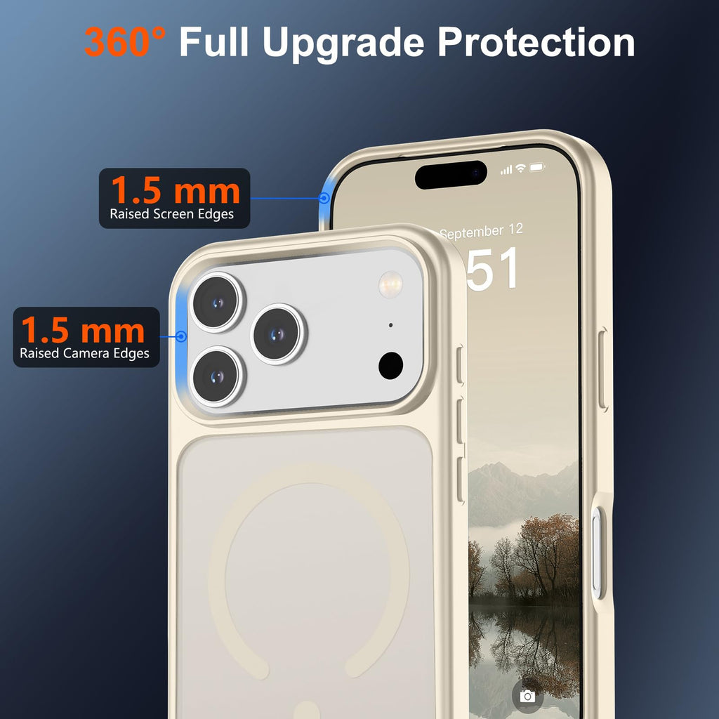 SUPFINE Magnetic for iPhone 18 Pro Max/17 Pro Max Case Dark Blue