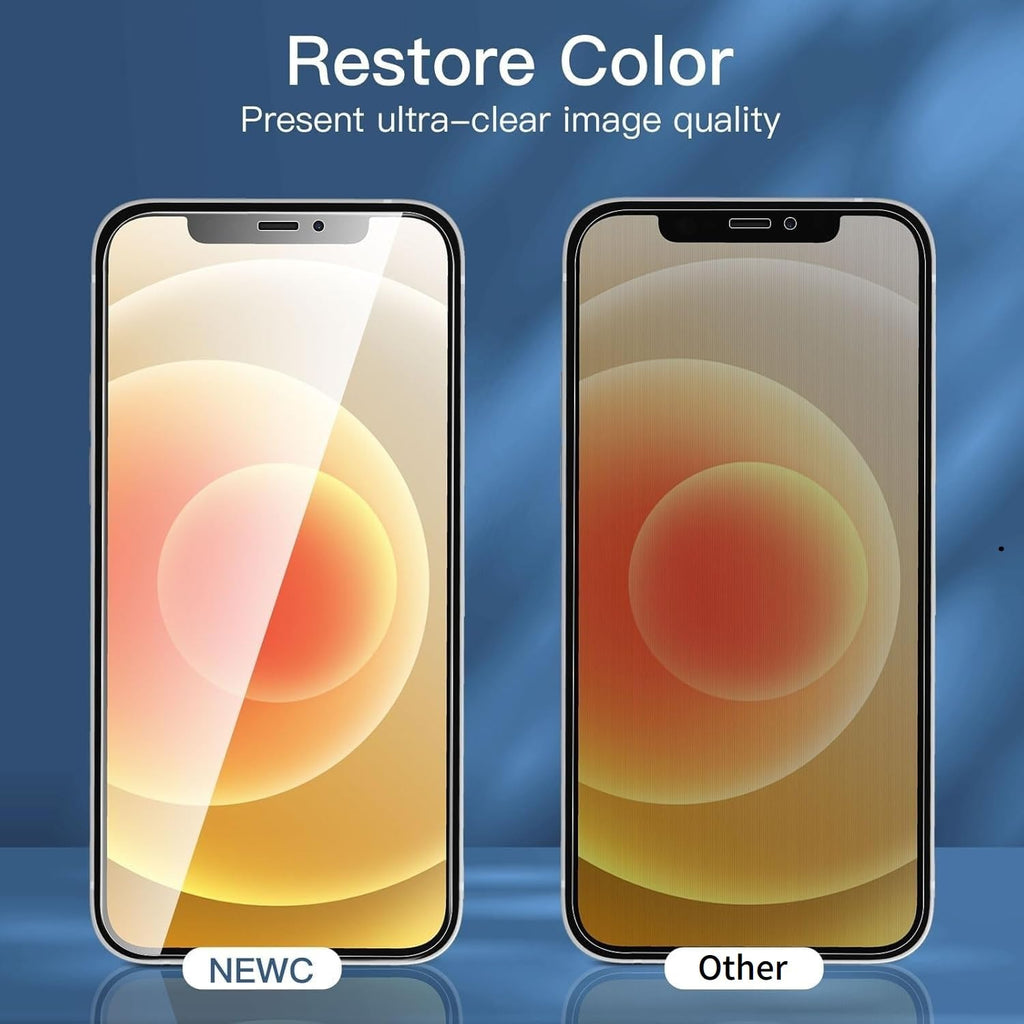 NEW'C for iPhone 16, iPhone 15 Screen Protector Installation Tool Included