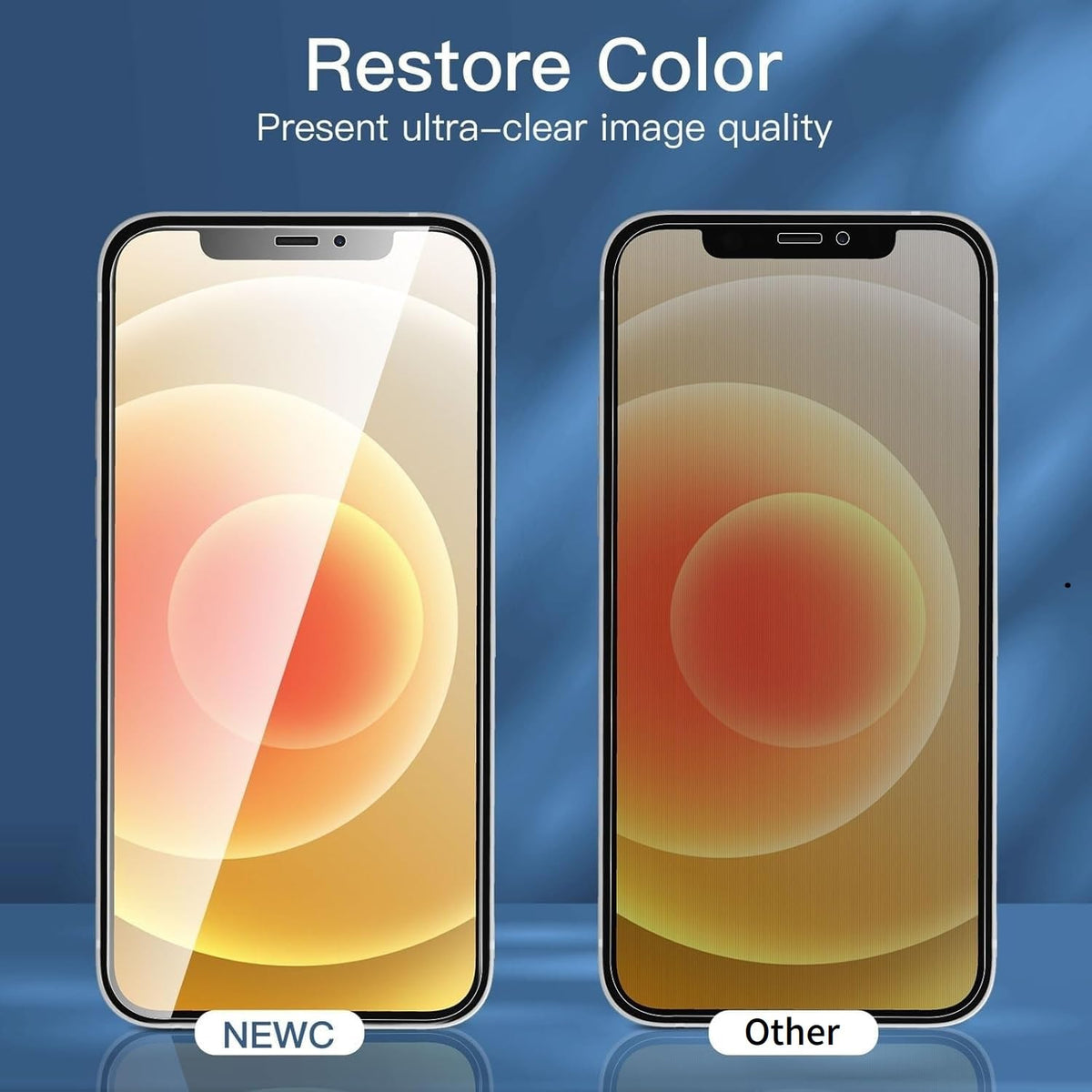 NEW'C for iPhone 16, iPhone 15 Screen Protector Installation Tool Included