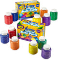 Crayola Washable Kids Paint Set (12ct), School Supplies for Kids, Classic and Glitter Paint, Classroom Essentials, Toddler Painting Kit, Ages 3+ [Amazon Exclusive]