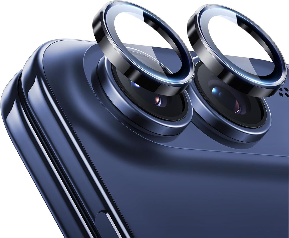 ESR for iPhone Duo Camera Lens Protector, 2 Pack, Black
