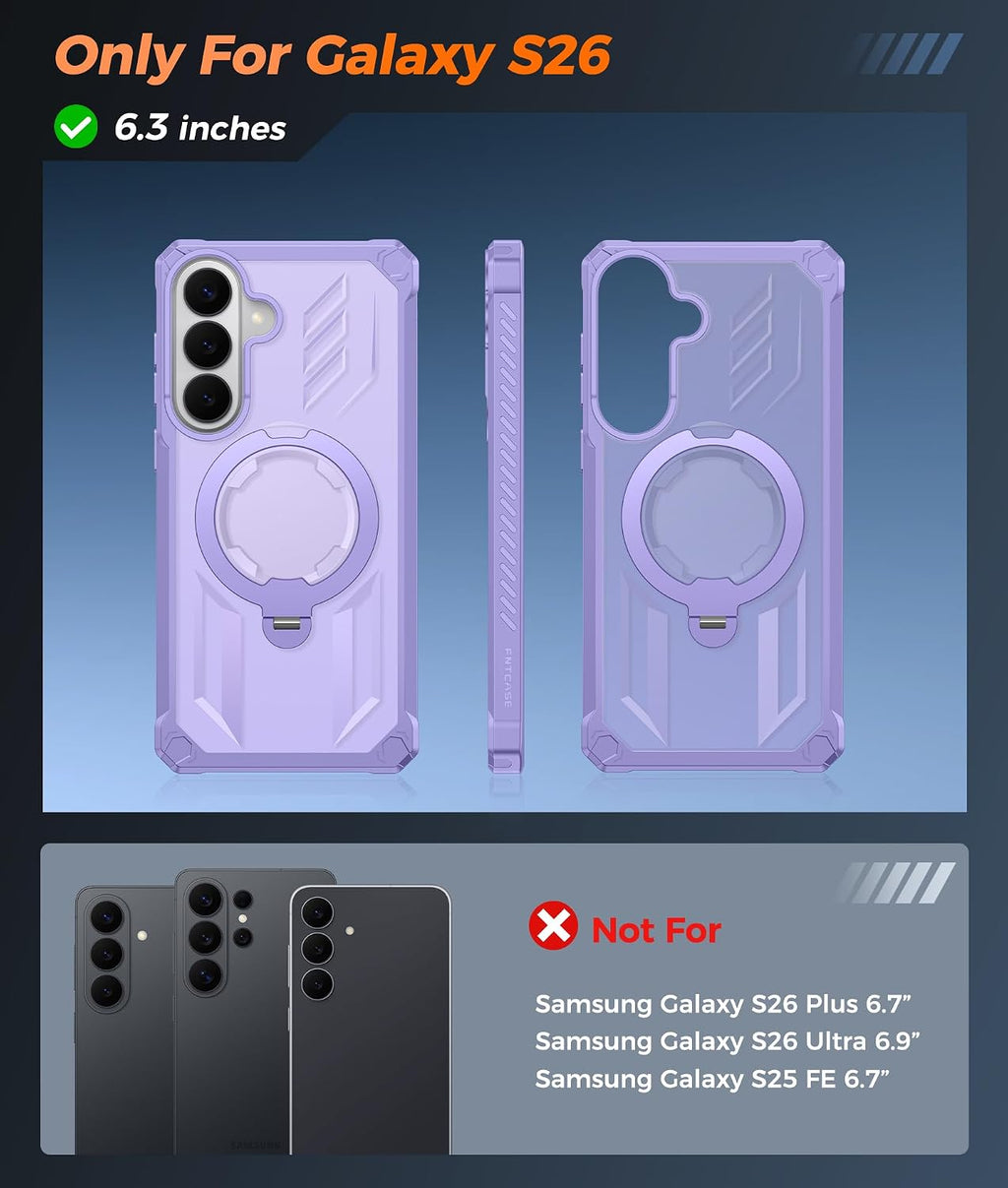 FNTCASE for Motorola Razr 2026/2025 Case with 360 Spin Magnetic Kickstand