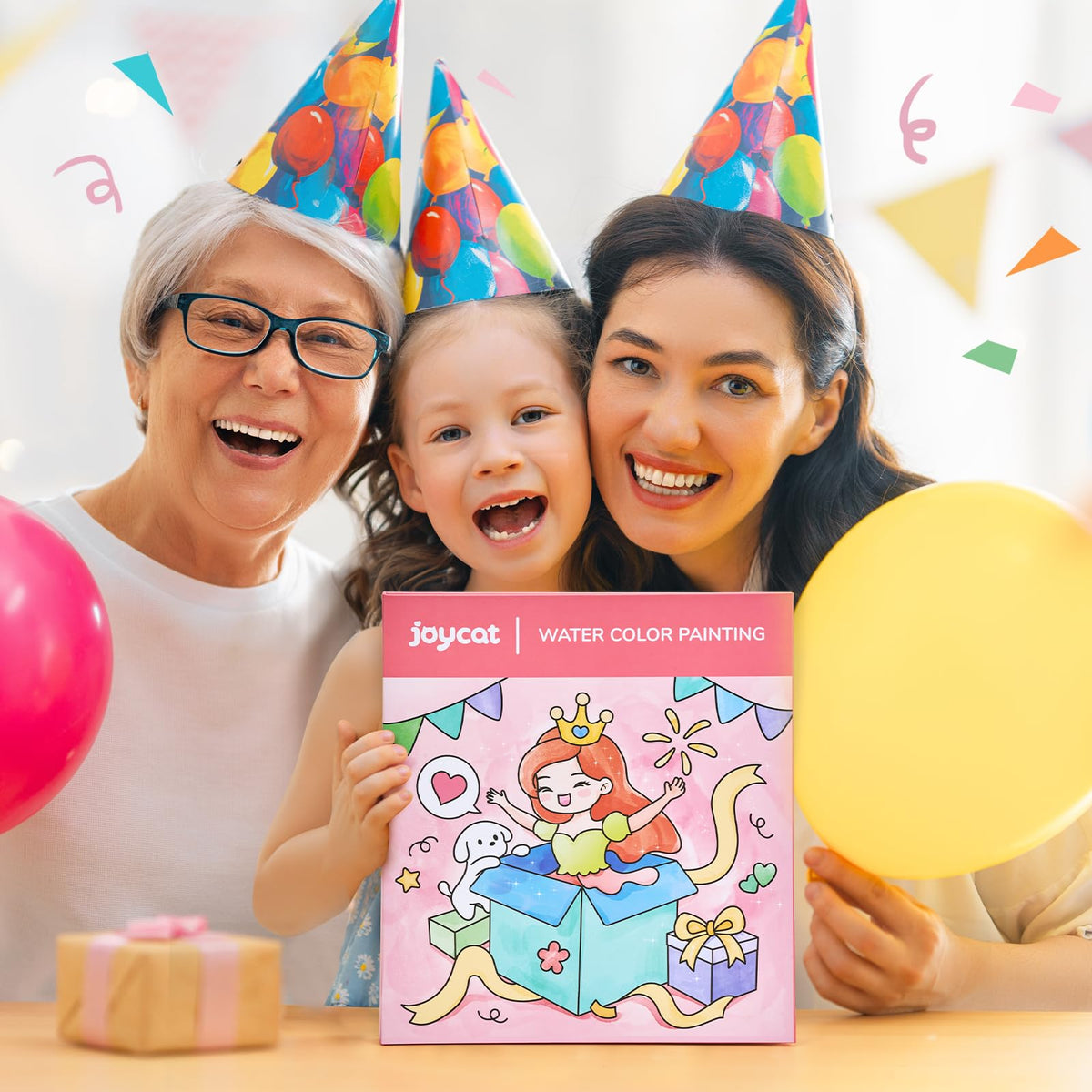 JoyCat Paint with Water Coloring Books for Toddlers (Magical Pony)