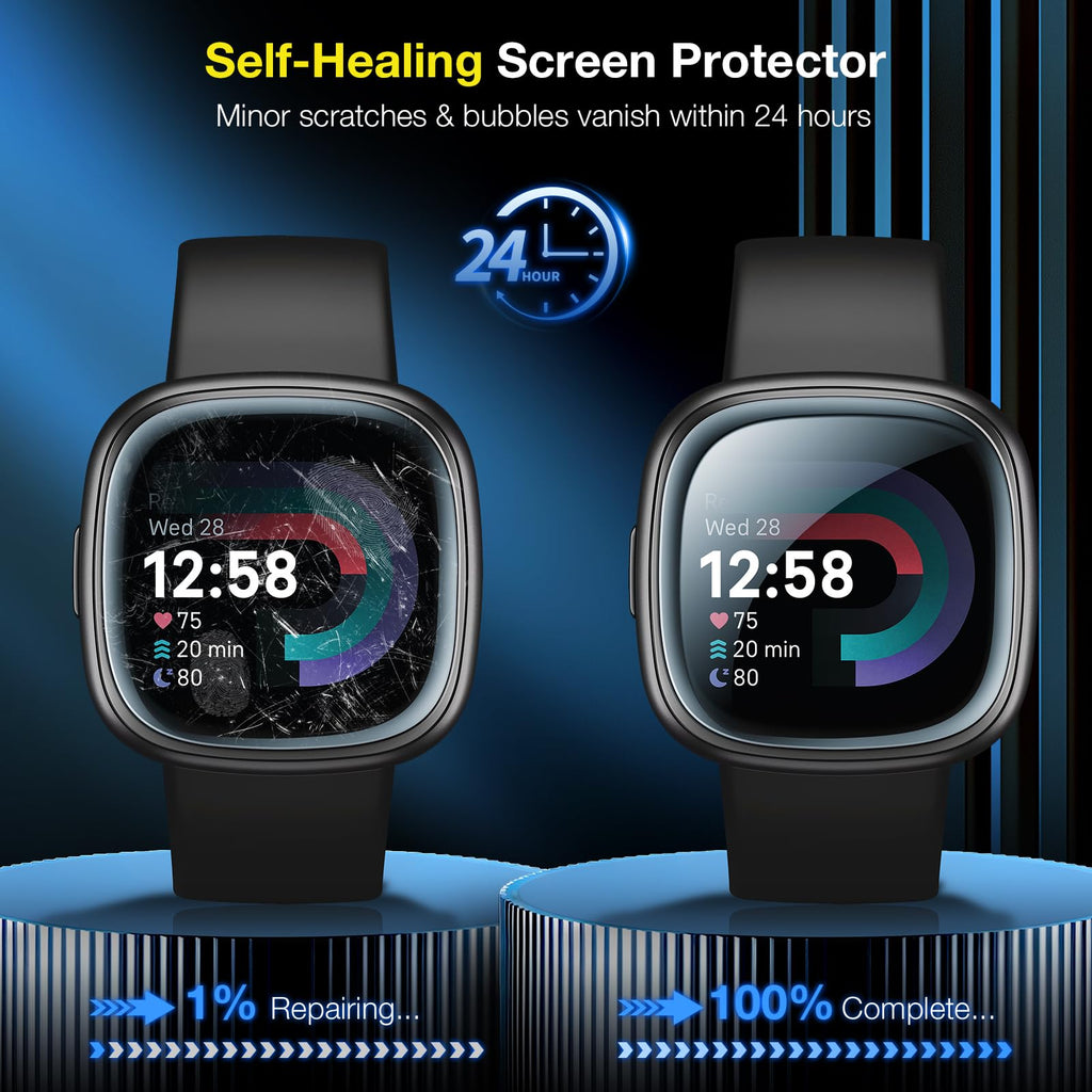 LK 6Pcs for Apple Watch Series 12/Series 11/Series 10 46mm Screen Protector
