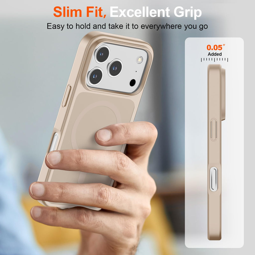 SUPFINE Magnetic for iPhone 18 Pro Max/17 Pro Max Case Dark Blue