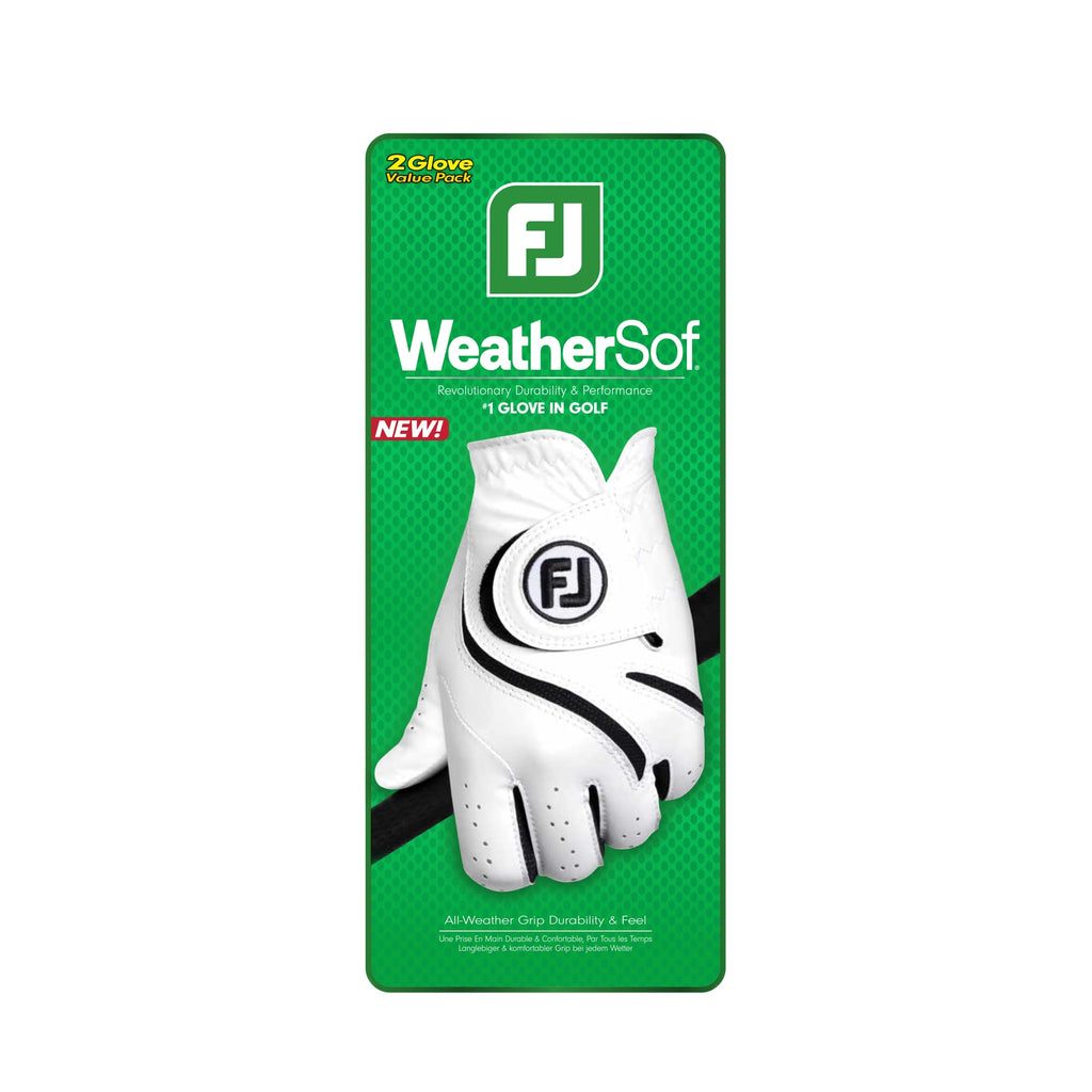 FootJoy Men's WeatherSof 2-Pack Golf Glove