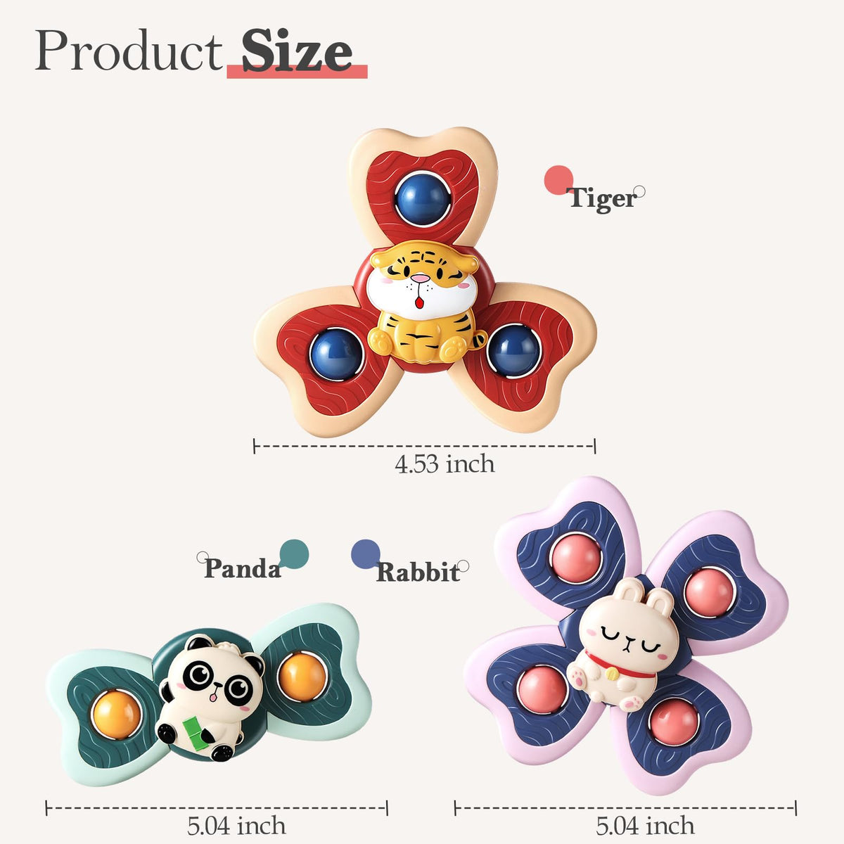 ALASOU Suction Cup Spinner Airplane Travel Toys for 1 Year Old Boy Girl