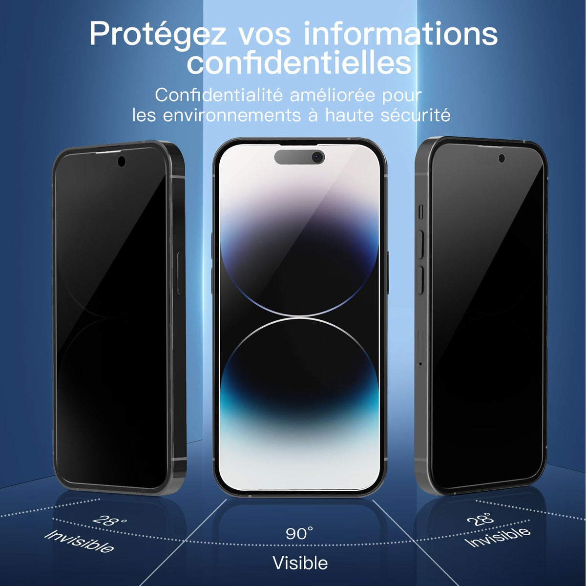 NEW'C for iPhone 16, iPhone 15 Screen Protector Installation Tool Included