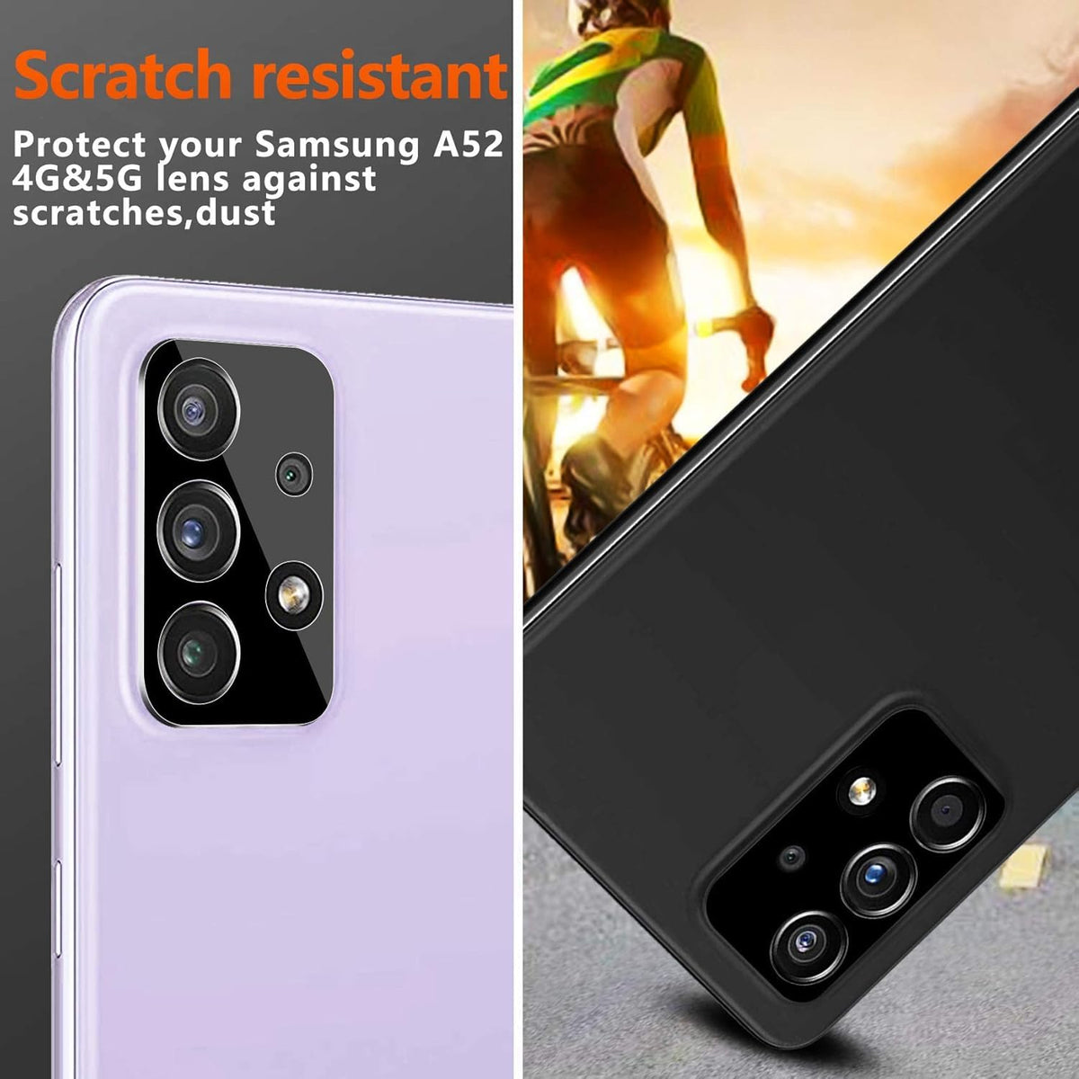 Ferilinso Camera Lens Protector for iPhone 14/15/14 Plus/15 Plus/13/13 Mini