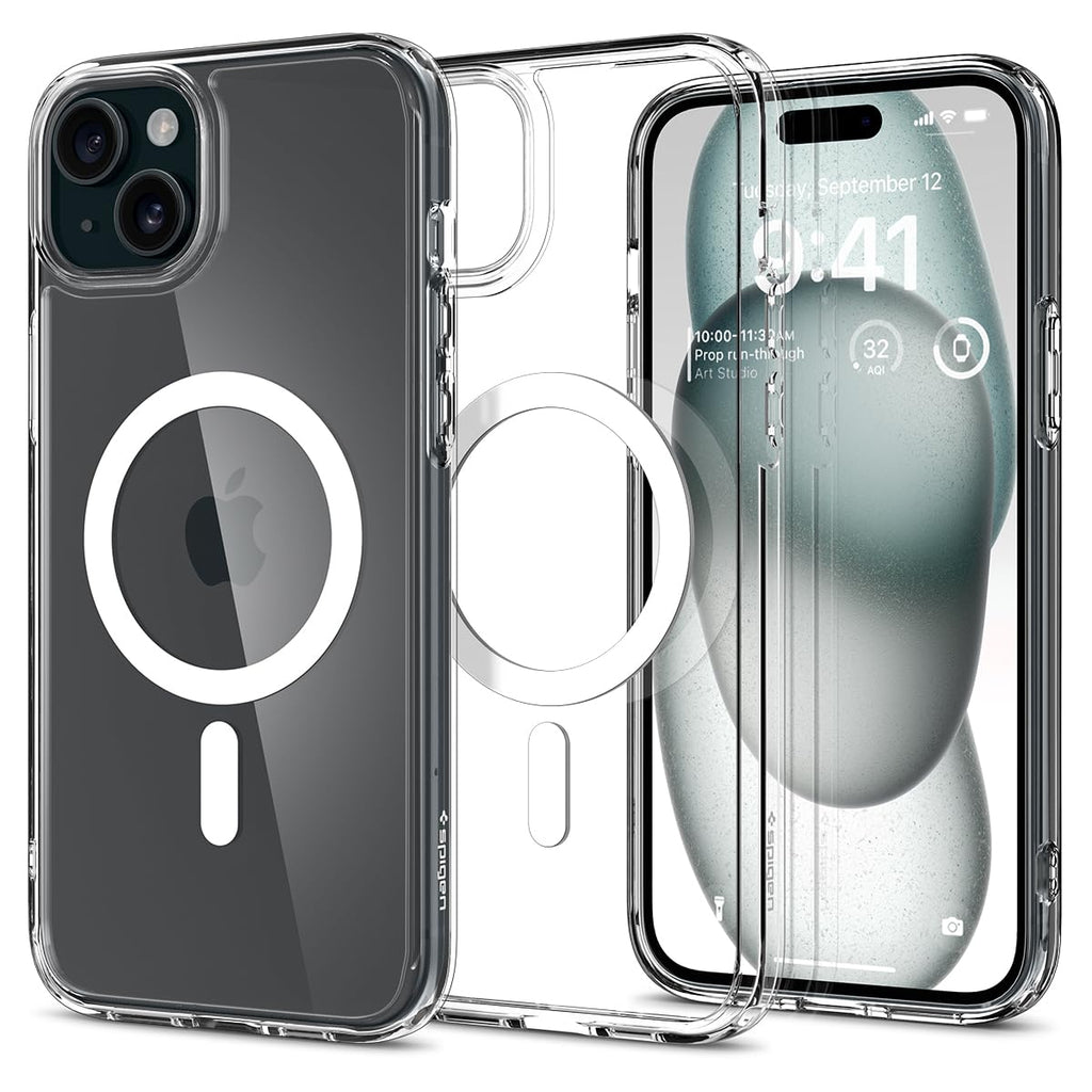 Spigen Ultra Hybrid MagFit for iPhone 17 Pro / 18 Pro Case, Frost Black
