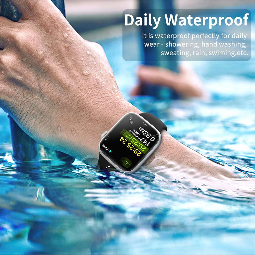 6 Pack Sport Silicone Bands Compatible with Apple Watch Band for Women Men