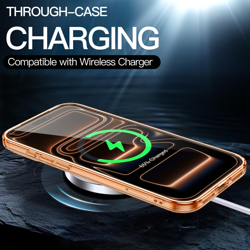 JETech Case for iPhone 17 Pro Max, Anti-Yellowing, Black