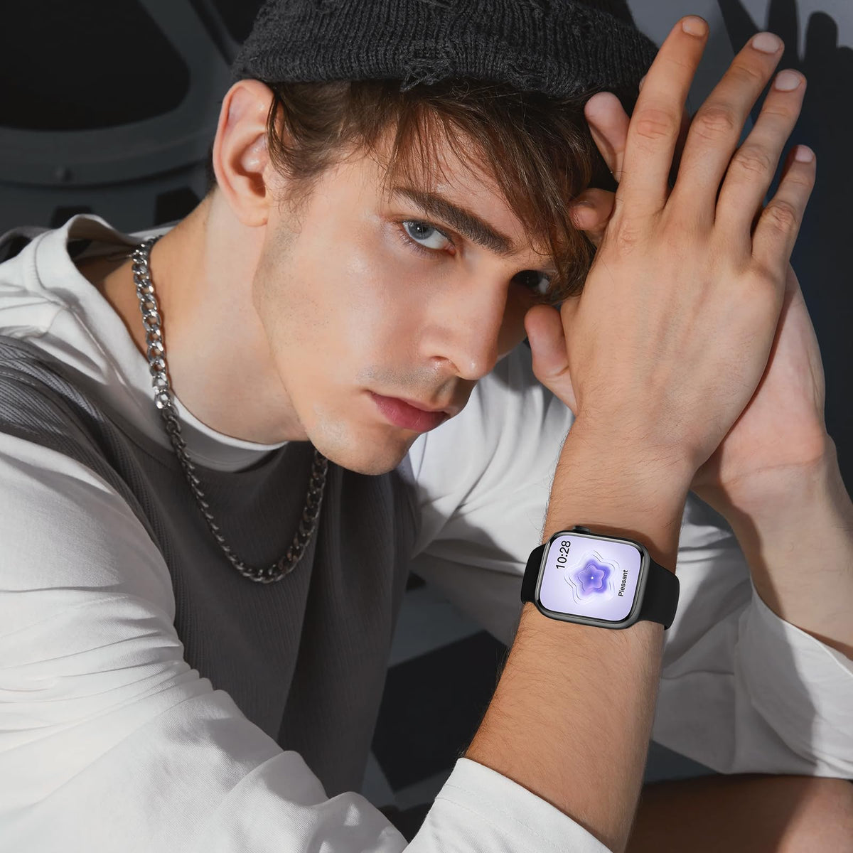 Sport Silicone Band Compatible with Apple Watch Bands for Women Men