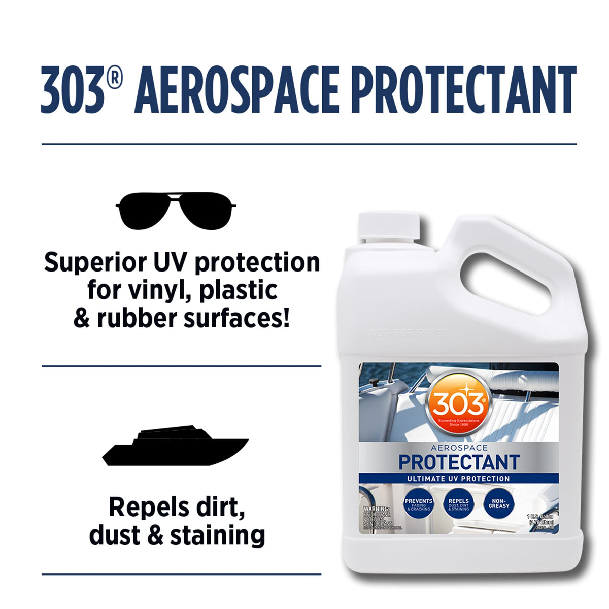 303 Marine Aerospace Protectant for Boat Vinyl, 10 oz