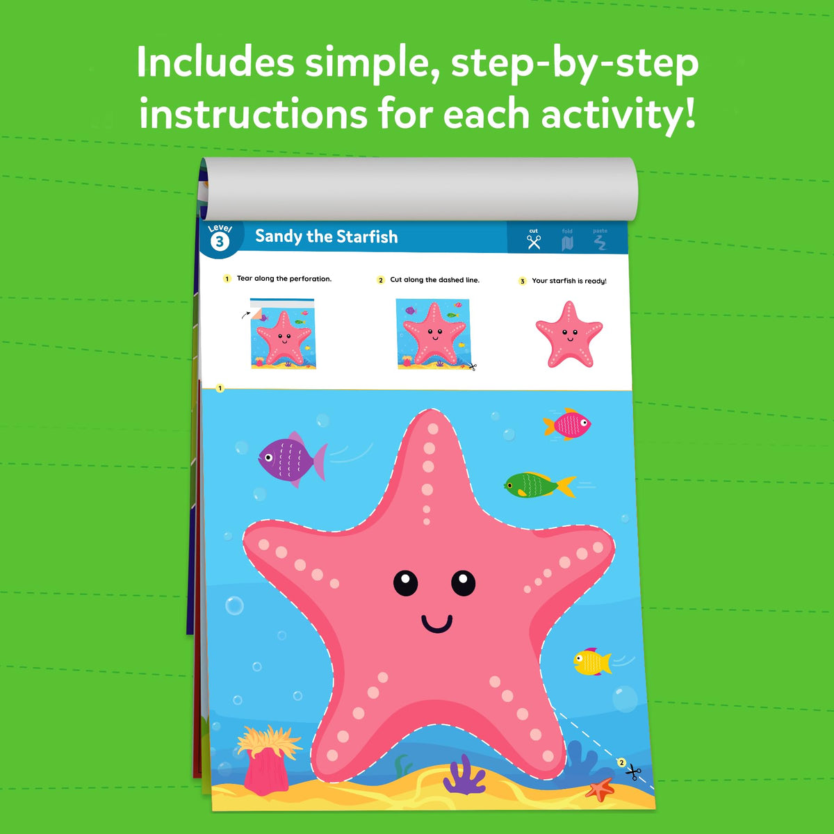 Skillmatics Snip Snip, Scissor Skills, Felt Craft Activity, Gift for Kids