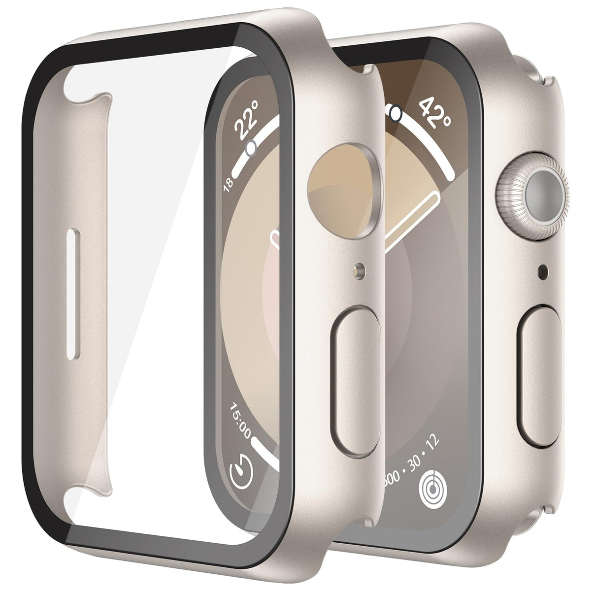 Misxi Case with Screen Protector for 38mm Apple Watch Series 3/2