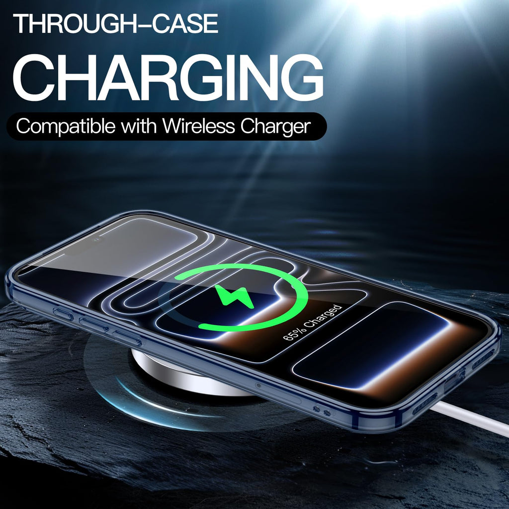 JETech Case for iPhone 17 Pro Max, Anti-Yellowing, Black