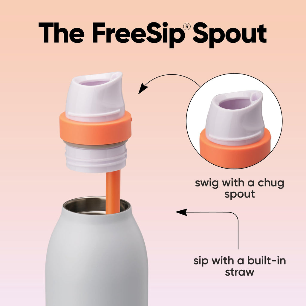 Owala FreeSip Twist Stainless Steel Water Bottle 24 oz Daybreak