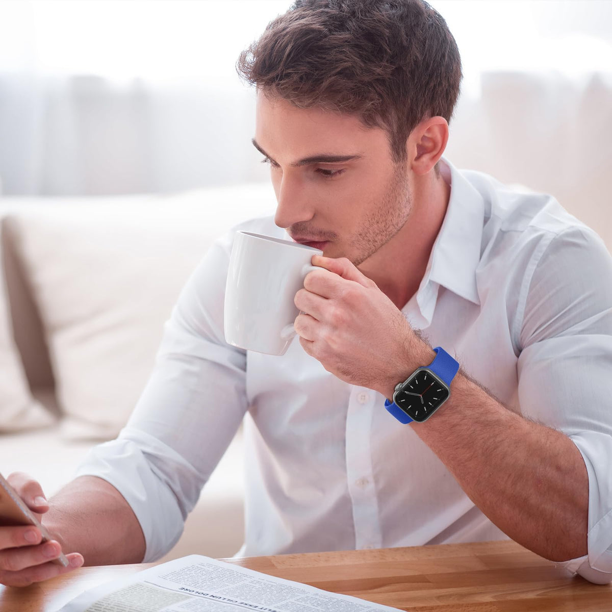 Sport Band Compatible with Apple Watch Bands Women Men