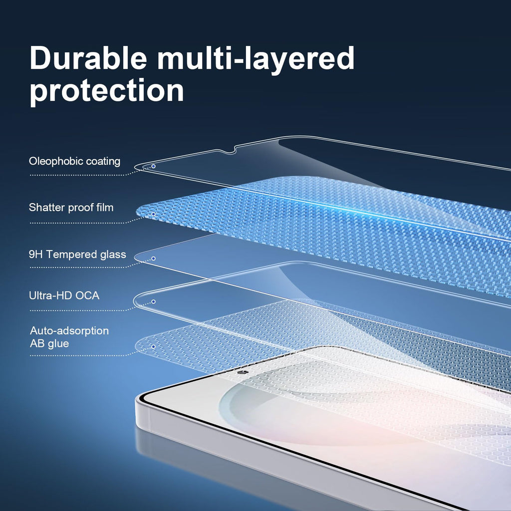 NEW'C for Samsung Galaxy S23 6.1" (SM-S911),Screen Protector Tempered Glass