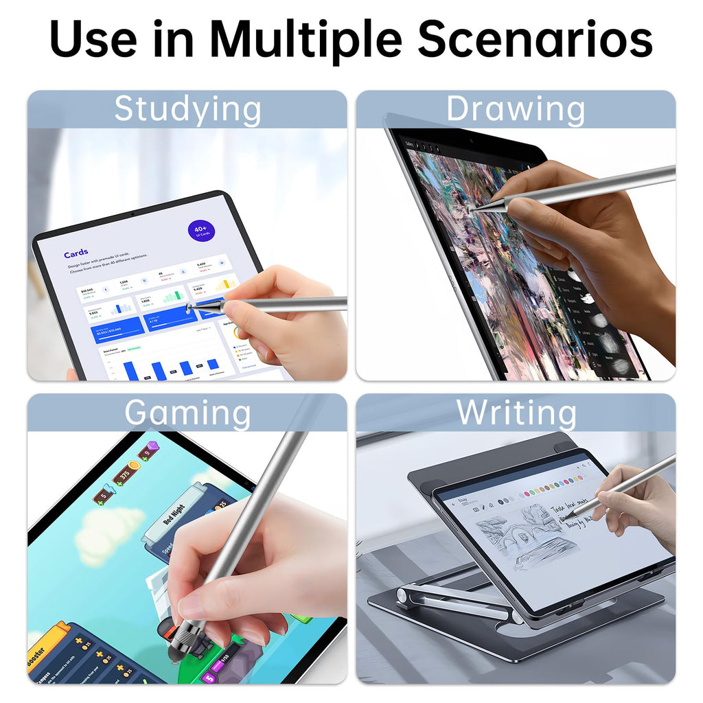 Bopomofo Stylus(5 Pcs),2-in-1 Stylus Pen for Touchscreen,Capacitive Stylus