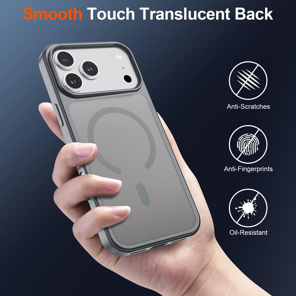 SUPFINE Magnetic for iPhone 18 Pro Max/17 Pro Max Case Dark Blue