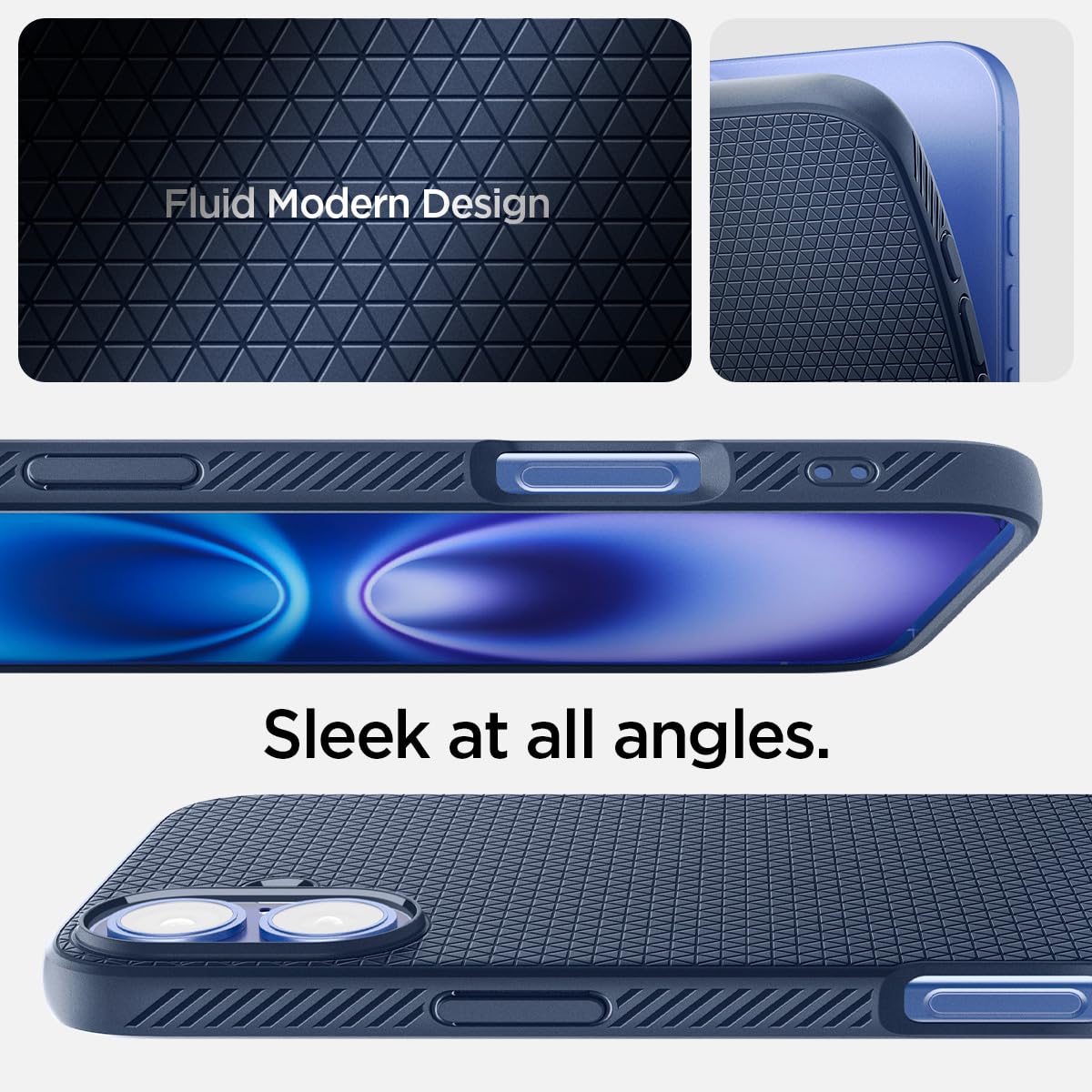 Spigen Liquid Air Designed for iPhone 13 Pro Max Case (2021) - Matte Black