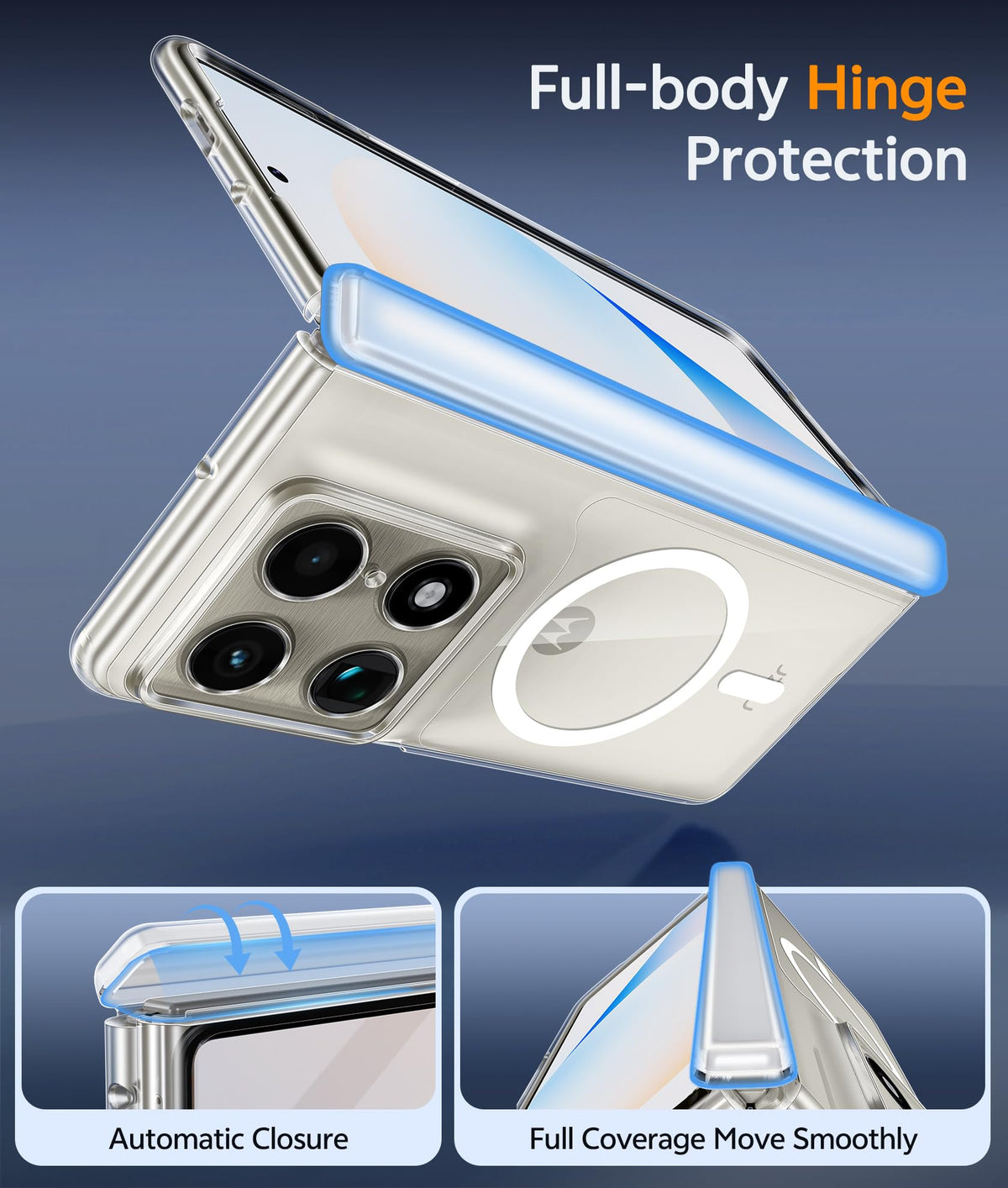 FNTCASE for iPhone 18 Pro Max/17 Pro Max Case Fit for Magsafe
