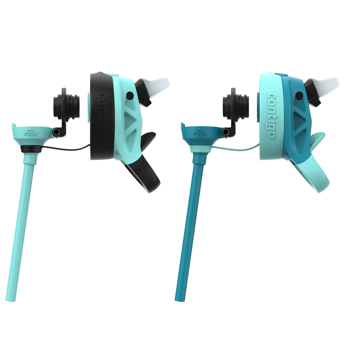 Contigo Aubrey Kids Water Bottle, Dinos & Sharks, 14oz, 2-Count