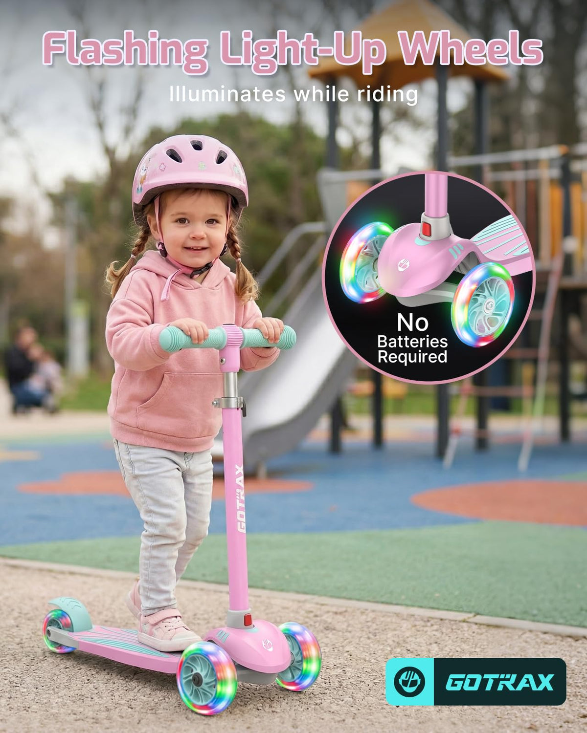 Gotrax KS1 Kids Kick Scooter, 3 Wheels for Boys & Girls 2-8, Gifts