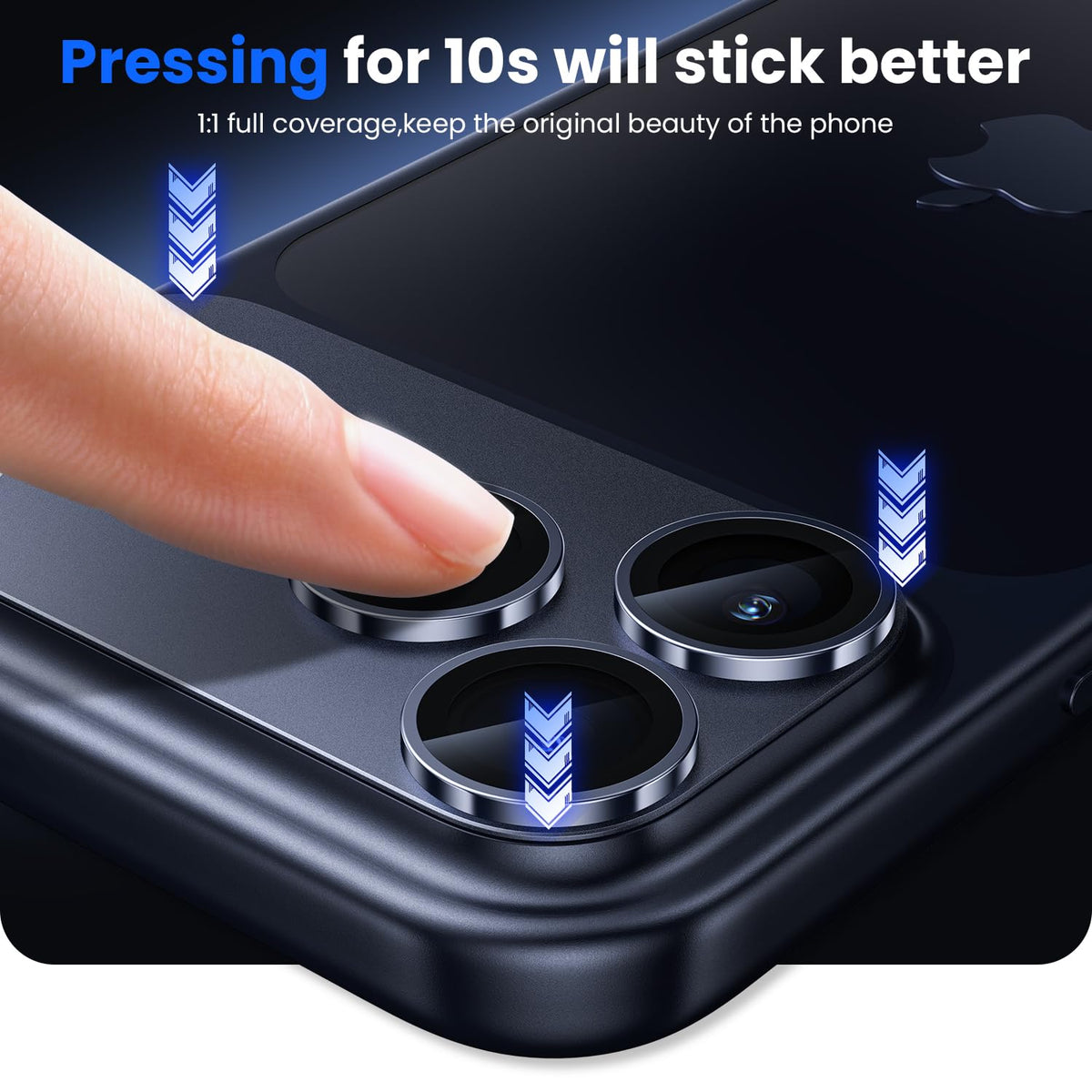 WSKEN for iPhone 17 Pro Max Camera Lens Protector - Military Grade Design