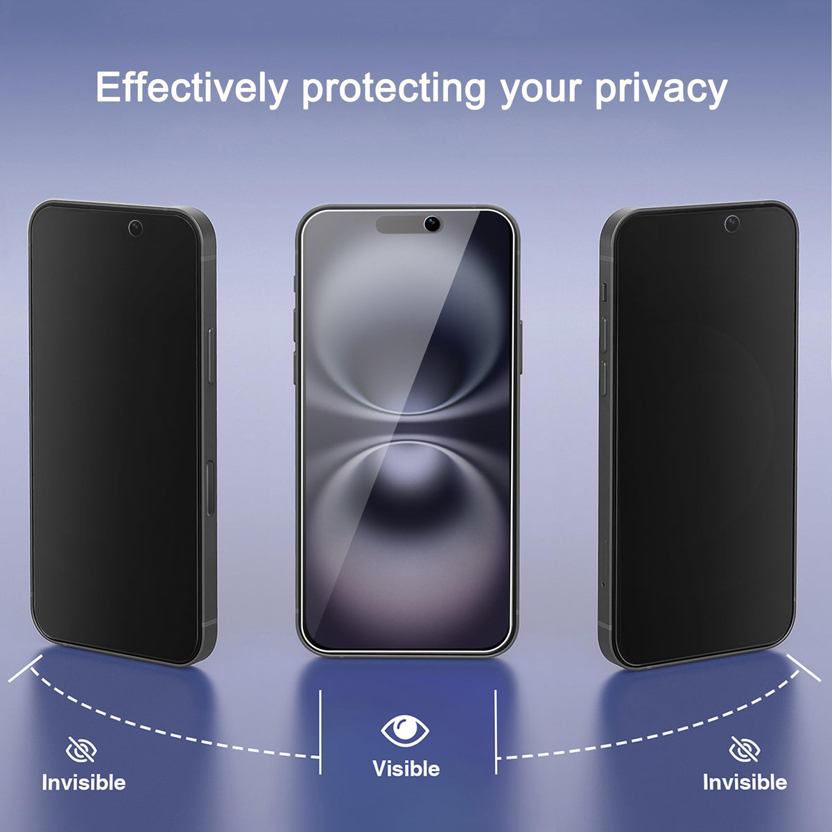 Ailun Privacy Screen Protector+Camera Lens Protector for iPhone 17 Pro Max