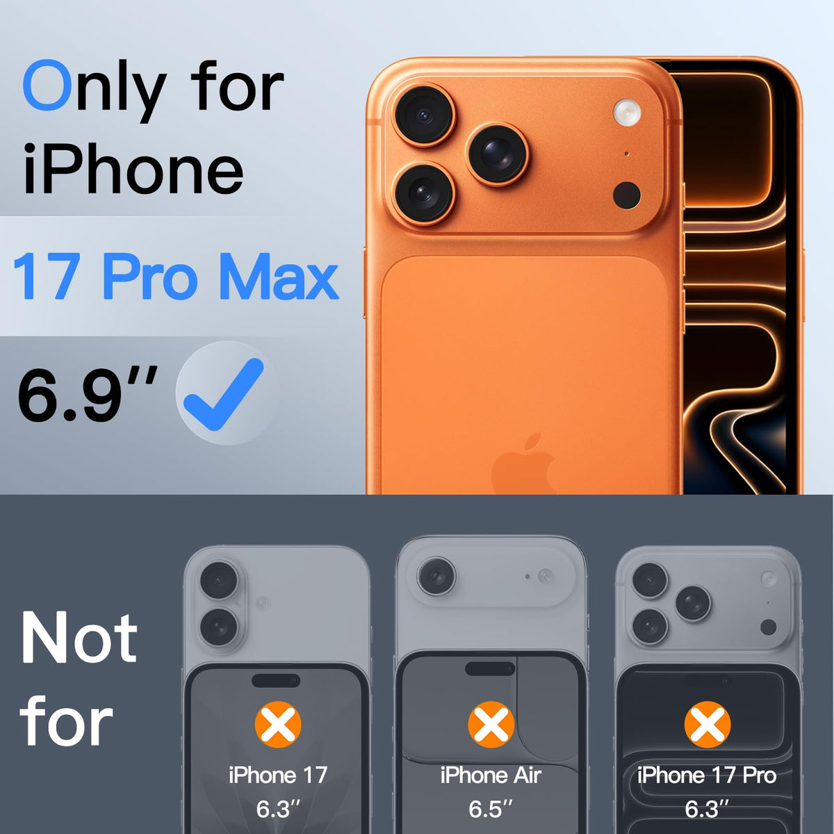 JETech Privacy Screen Protector for iPhone 18 Pro, 2-Pack