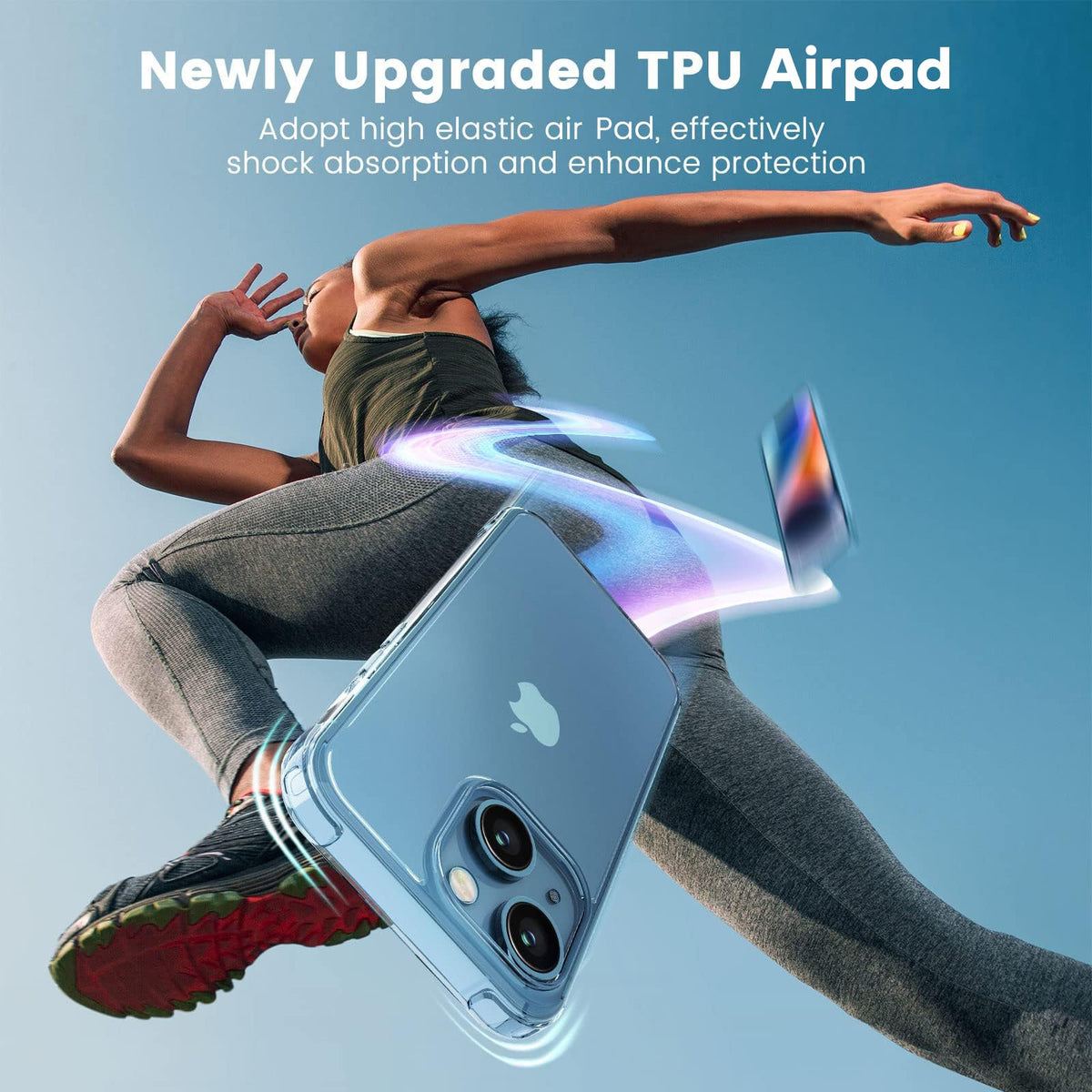 Mkeke for iPhone 18 Pro Max Case Clear [Not-Yellowing]