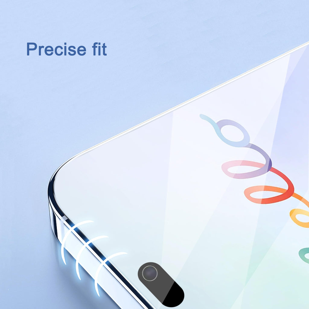 Ailun Screen Protector + Camera Lens Protector for iPhone 16, 3+3 Pack